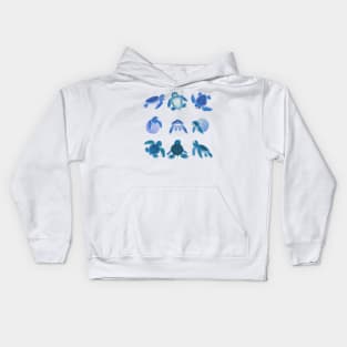 Baby sea turtles Kids Hoodie